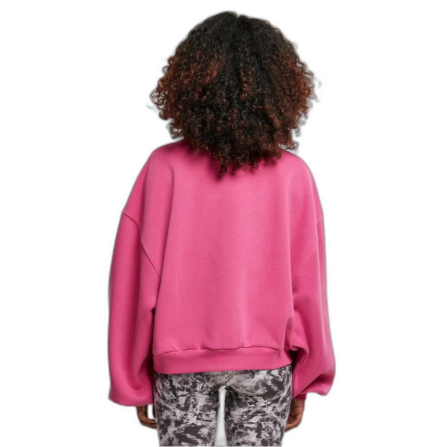 URBAN CLASSICS Sweatshirt Oversized Triangle Col Ras du Cou  