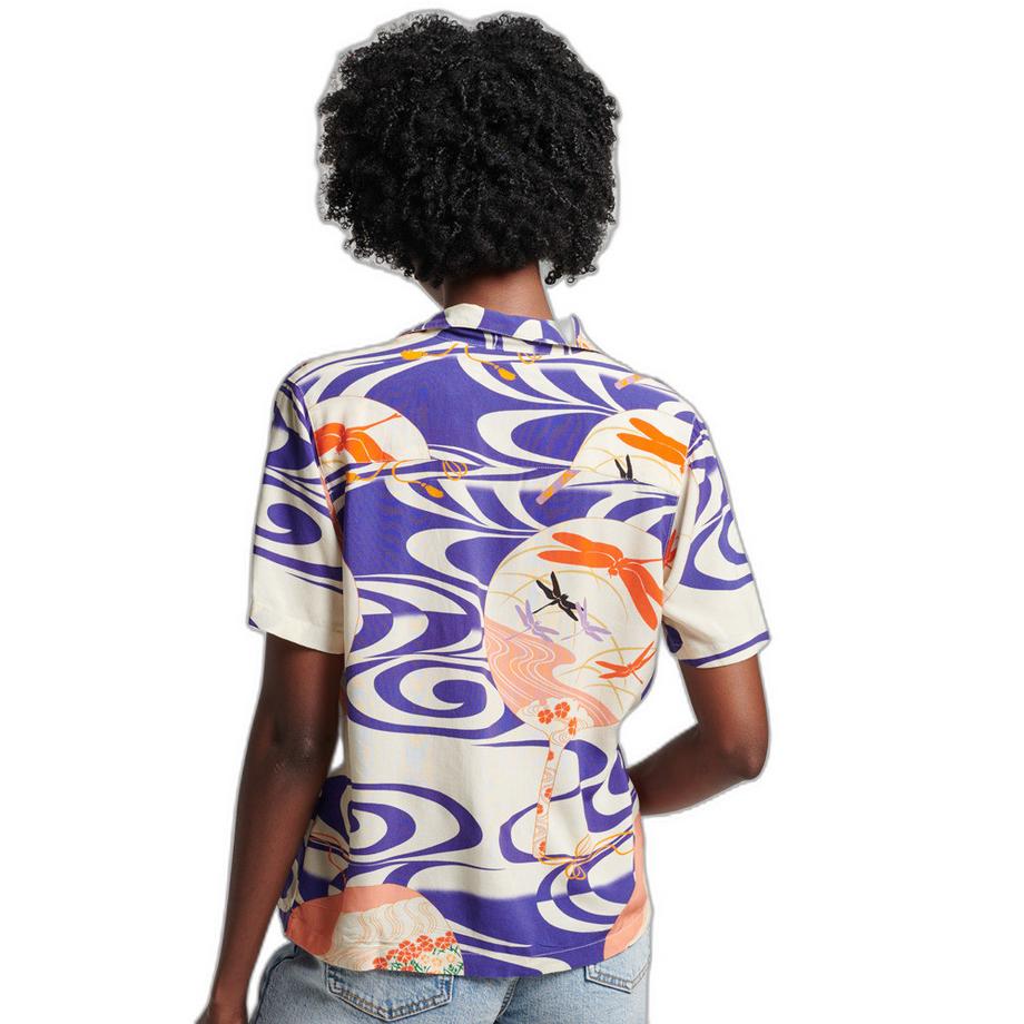 Superdry Vintage Beach Resort Chemise Manches Courtes  
