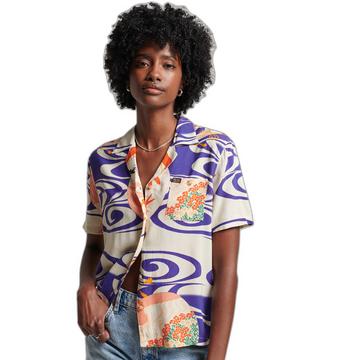 camicia da vintage beach resort