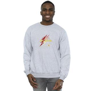 DC COMICS Flash Logo Felpa Girocollo  