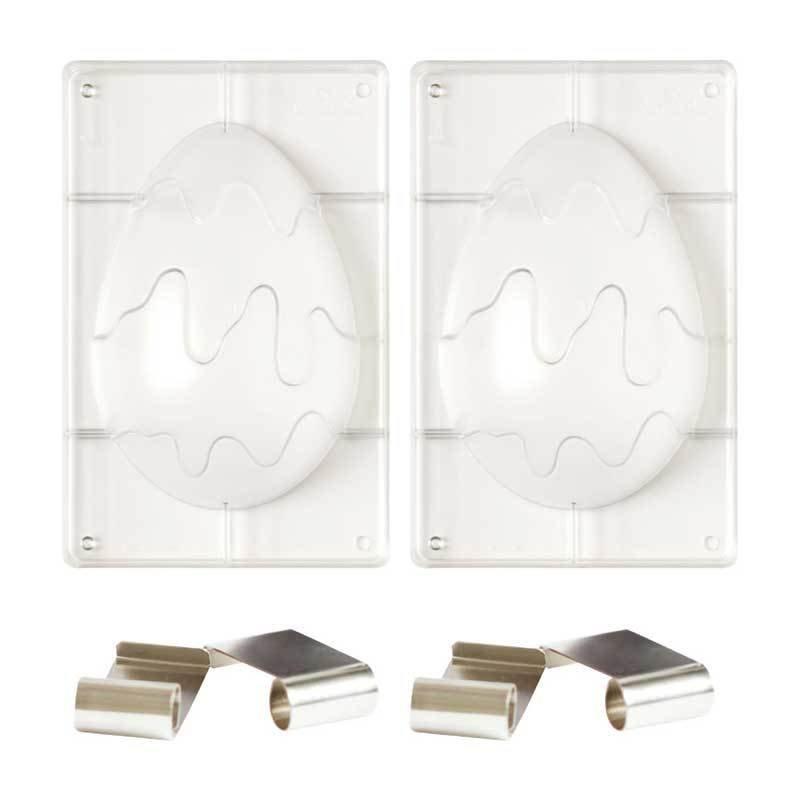 Decora Schokoladenform Osterei Gefleckt  