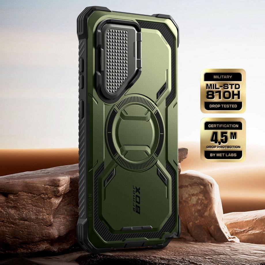 Avizar  Hülle Galaxy S25 Ultra Armorbox Grün 