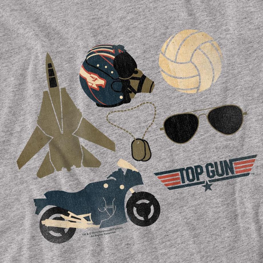 Top Gun Top Gun Items Langarm T-Shirt  