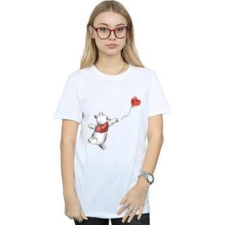 Winnie the Pooh Winnie the Pooh T-Shirt Cœur Ballon  