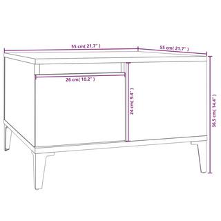 VidaXL Couchtisch holzwerkstoff  