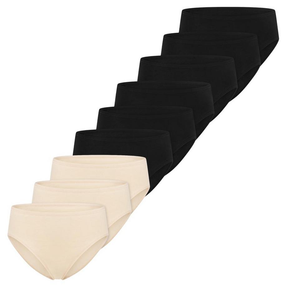Essentials Cotton lot de 9  - culottes slip