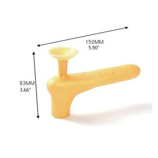 Northio Copertura da muro per maniglia della porta - beige - silicone  