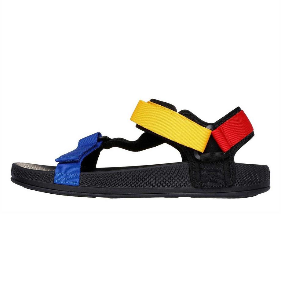 SKECHERS Hyperslide Sliders con cinghie in tessuto  