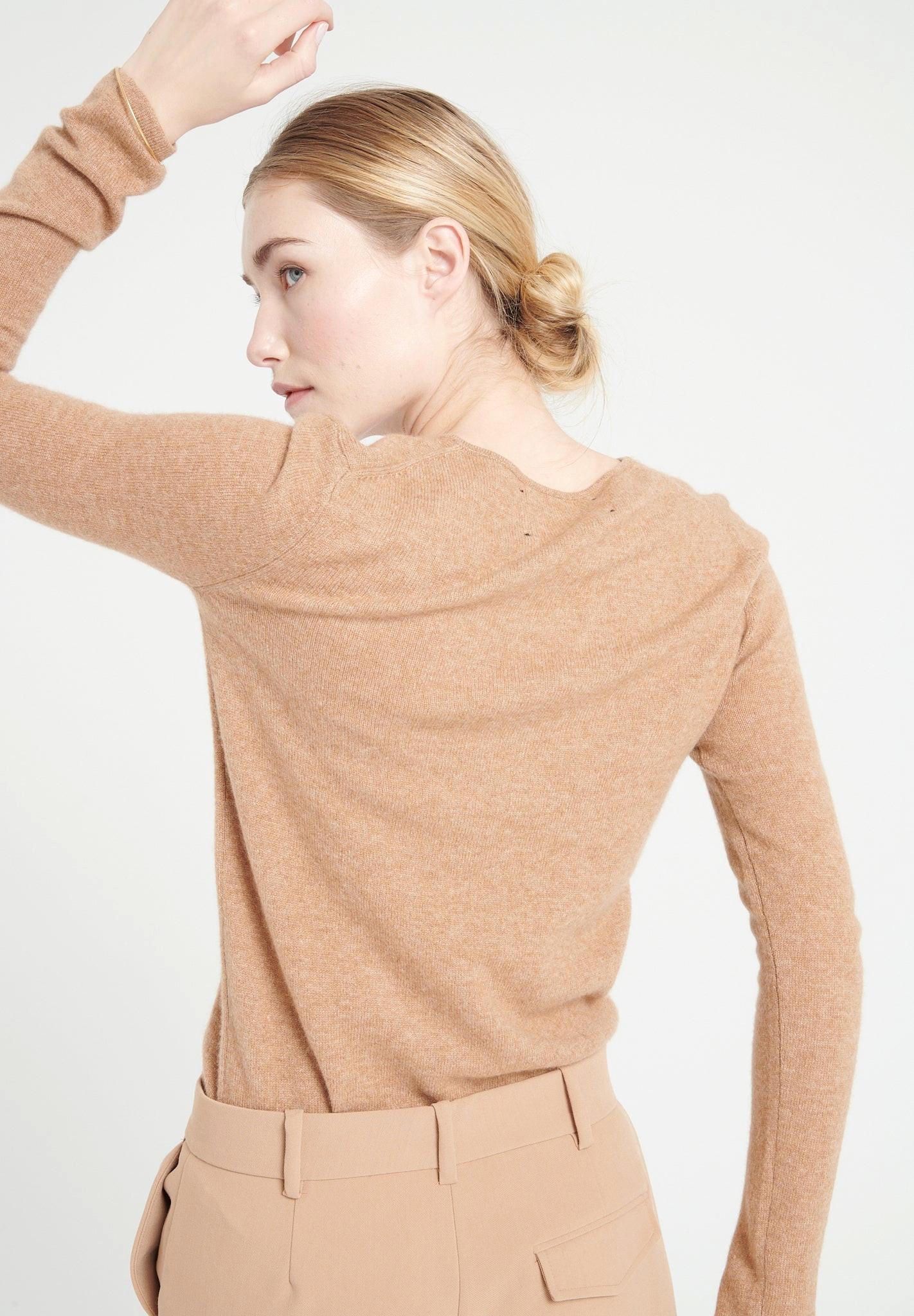 Studio Cashmere8  LILLY 2 Pullover mit V-Ausschnitt - 100% Kaschmir 