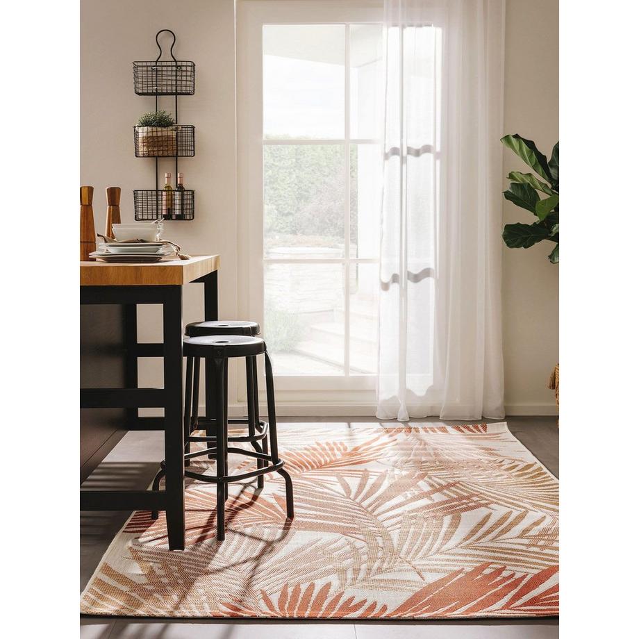 Benuta Tapis d'extérieur & intérieur Cleo Orange  