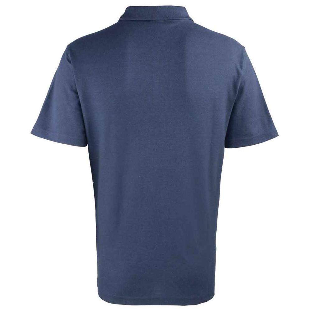 PREMIER Poloshirt mit Druckknopfleiste  