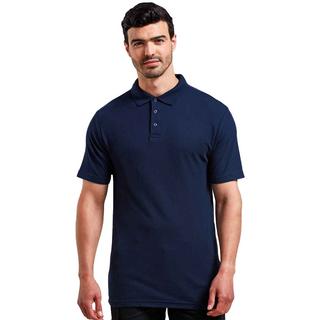 PREMIER Poloshirt mit Druckknopfleiste  