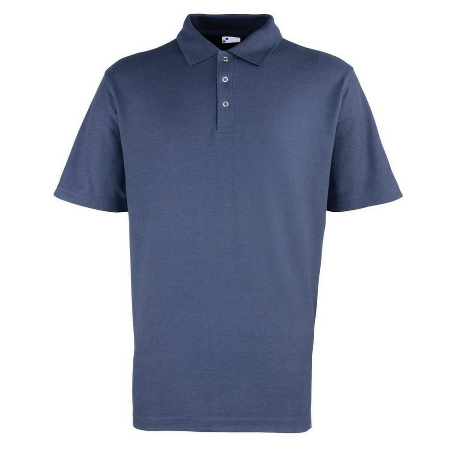 Poloshirt Nietenfront
