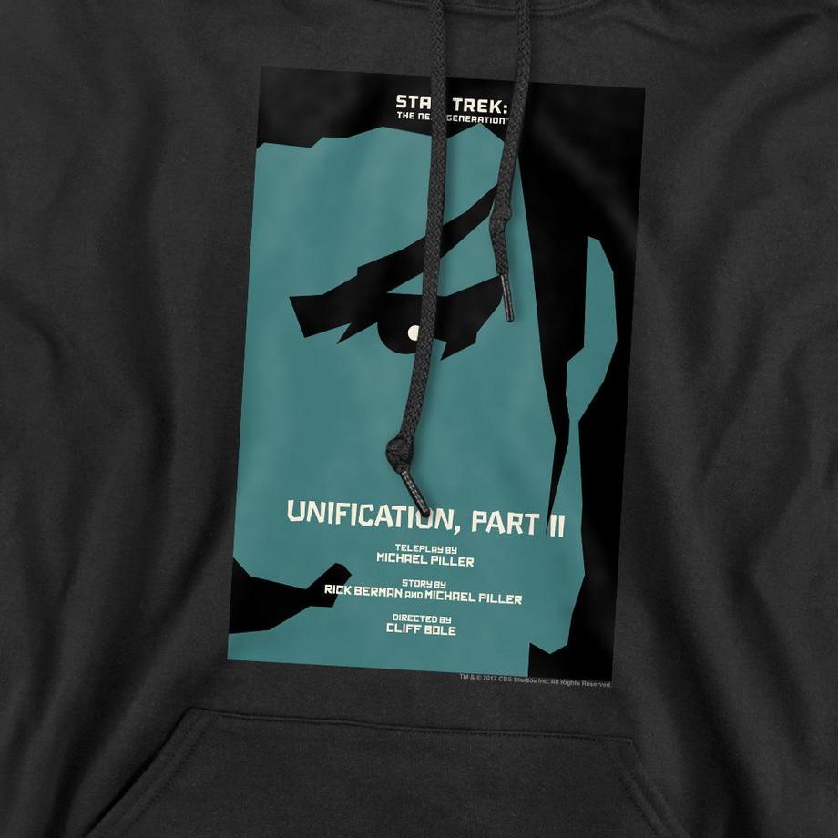 Star Trek The Next Generation Stagione 5 Episodio 8 Felpa con cappuccio  