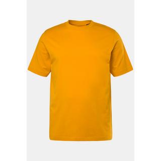 JP1880  T-shirt Basic en coton peigné, col rond curry 