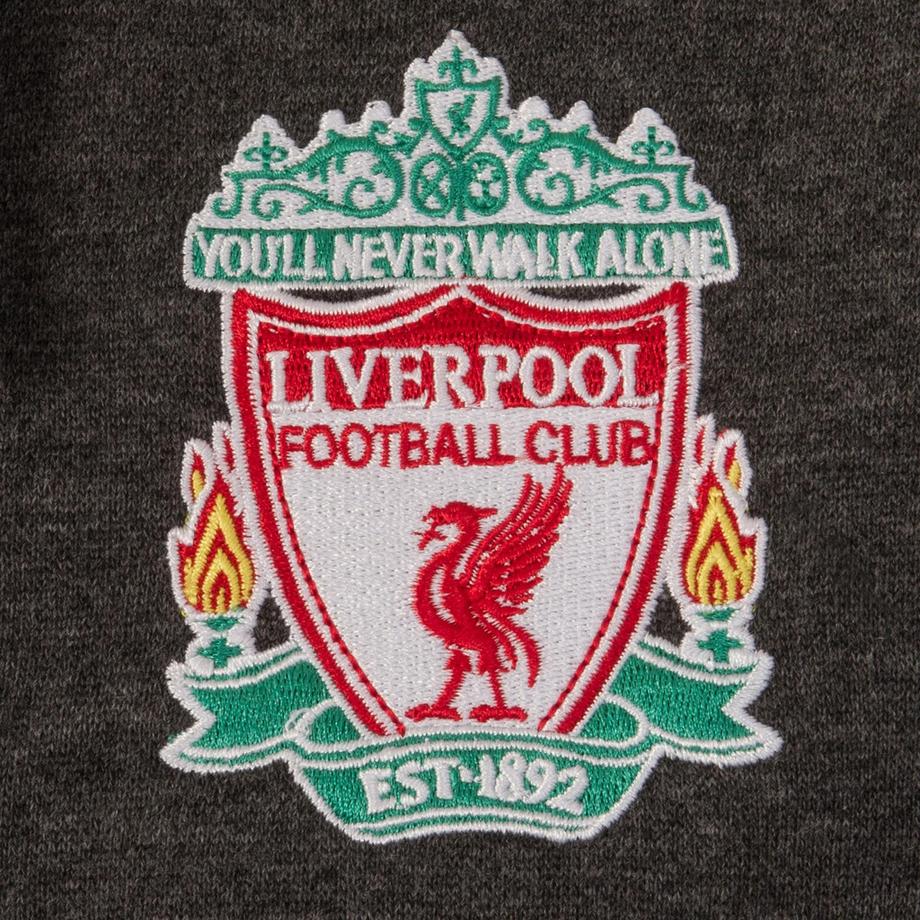 Liverpool F.C.  Hoodie Mit Durchgehendem Reißverschluss, Fleece 
