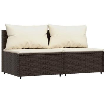 Mittelsofa poly-rattan