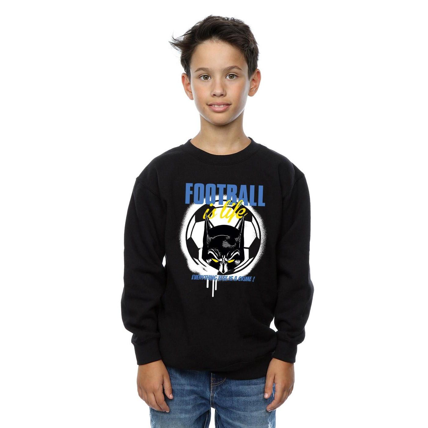 DC COMICS  Football Is Life Sweatshirt 