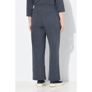 Ulla Popken Pantaloni della tuta Rose gamba larga vita elasticizzata  