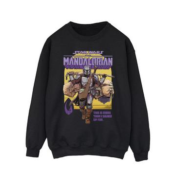 The Mandalorian More Than I Signed Up For Sweatshirt