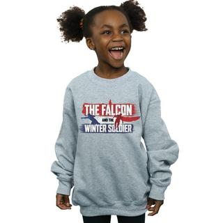 MARVEL  The Falcon And The Winter Soldier Action Logo Sweatshirt 