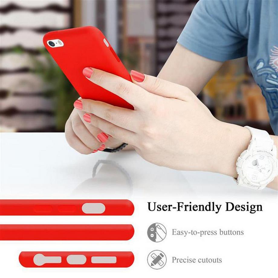 Cadorabo  Housse compatible avec Apple iPhone 5 / 5S / SE 2016 - Coque de protection en silicone TPU flexible 