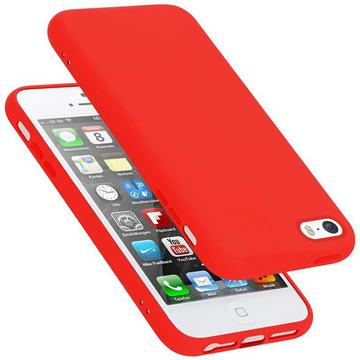 Housse compatible avec Apple iPhone 5 / 5S / SE 2016 - Coque de protection en silicone TPU flexible