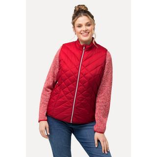 Ulla Popken  Gilet HYPRAR trapuntato e idrorepellente con colletto alto e materiale riciclato 