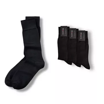 Kaschmir-Modal in Schwarz (3 Paar)