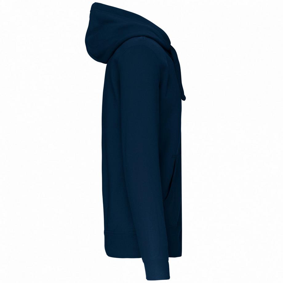 Kariban Felpa Con Cappuccio E Zip Intera  