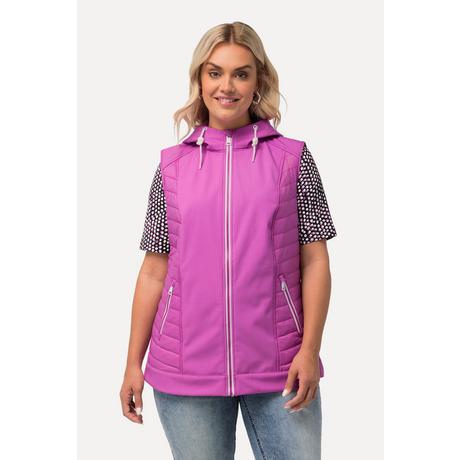 Ulla Popken HYPRAR Gilet Hybride à Capuche Imperméable  
