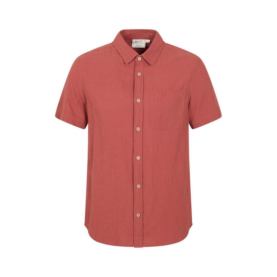 Palm Camicia Struttura Maniche Corte