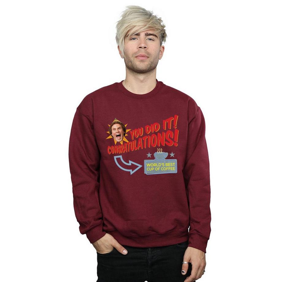 Elf World's Best Coffee Sweatshirt  