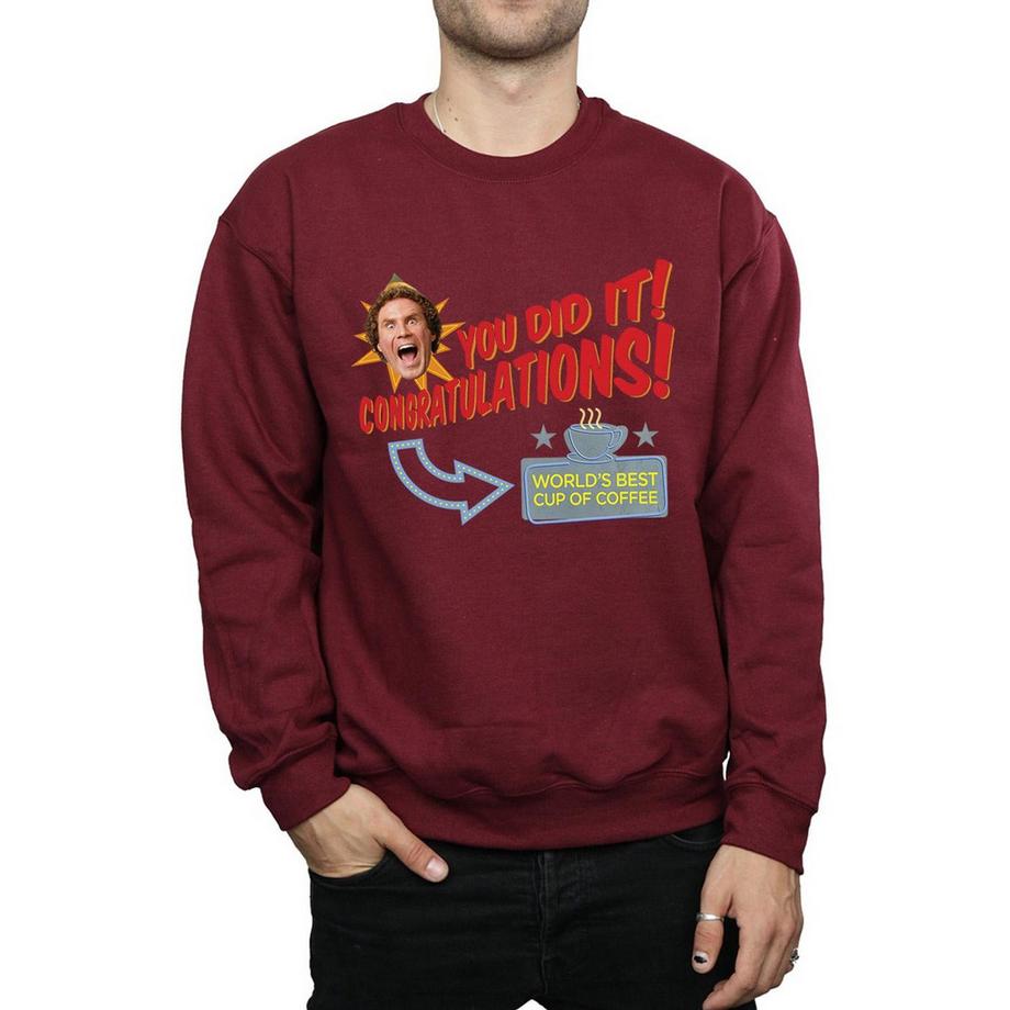 Elf World's Best Coffee Sweatshirt  