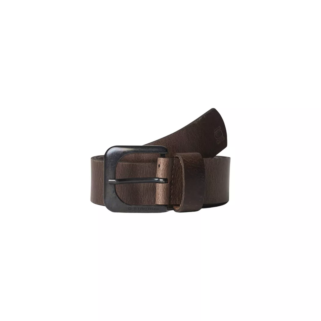 Gstar Zed Belt - Dark Brown/Black Metal - XL