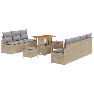 VidaXL Outdoortisch-set poly-rattan  