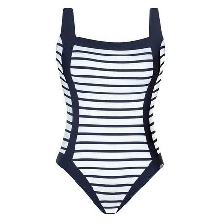 SUNFLAIR Maillot de Bain Basique Rayé Une Pièce  