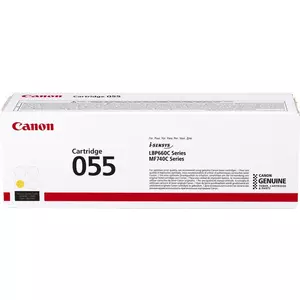 CANON Toner-Modul 055 yellow CRG 055 Y LBP663/MF742 2100 Seiten