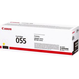Canon  CANON Toner-Modul 055 yellow CRG 055 Y LBP663/MF742 2100 Seiten 