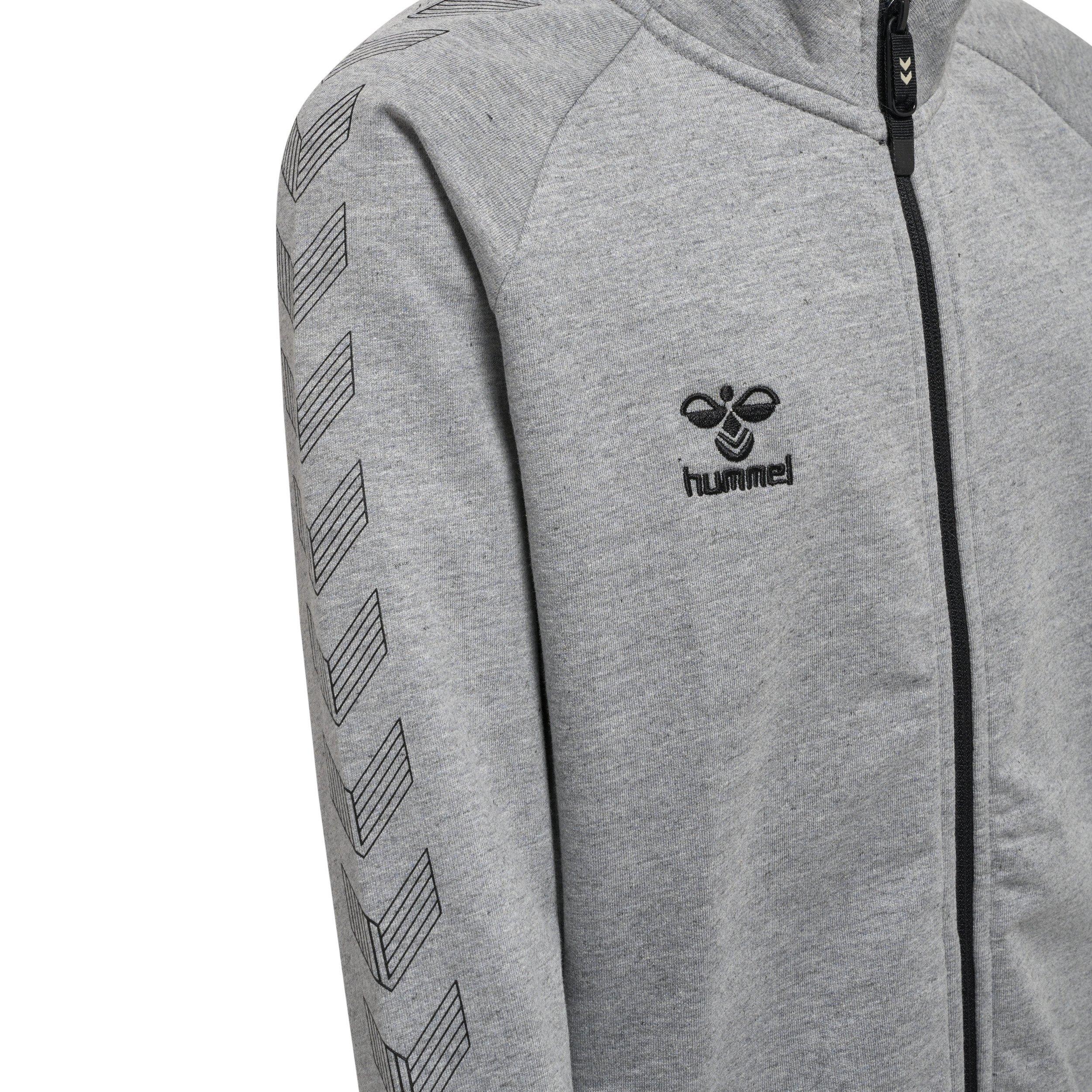 Hummel  Kinder Baumwoll-Trainingsjacke mit Reißverschluss  Move Grid 