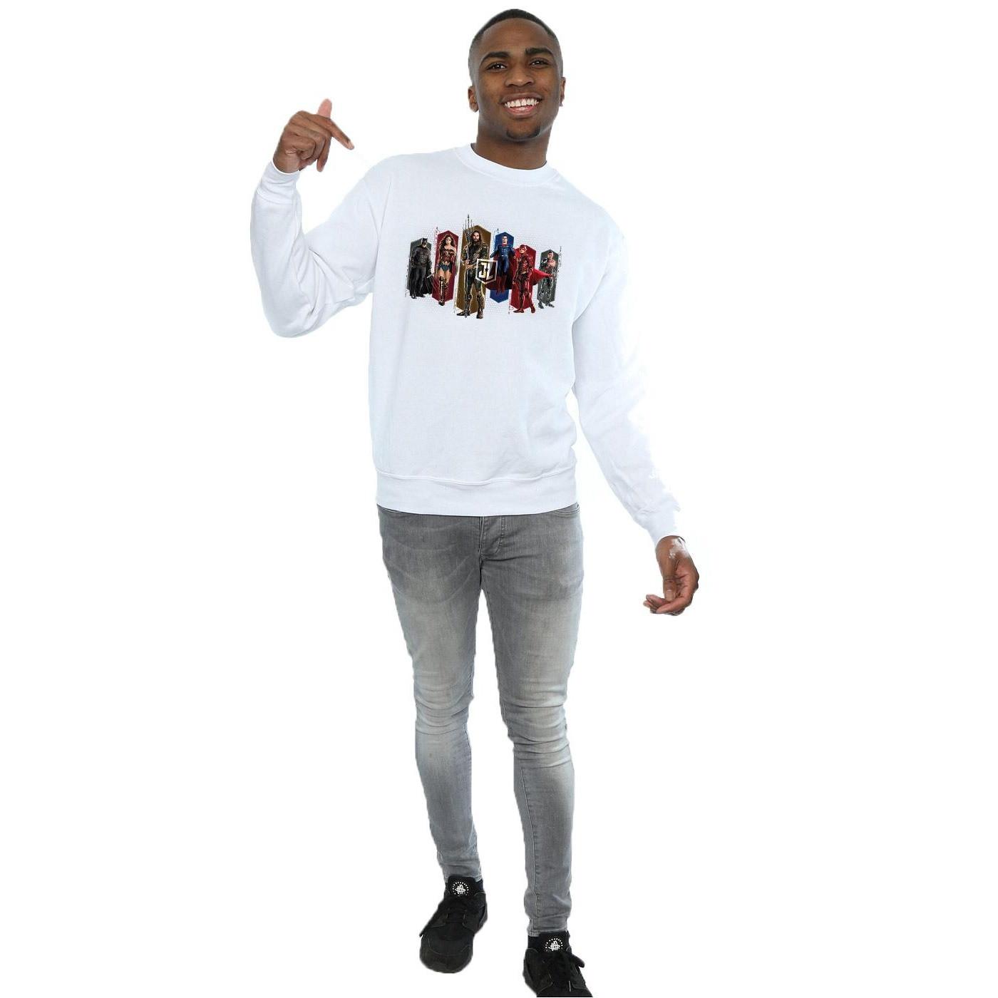 DC COMICS Justice League Felpa Stampata  