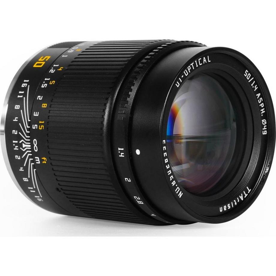 TTARTISANS  TTArtisan 50mm F1.4 ASPH MILC Obiettivi standard Nero 