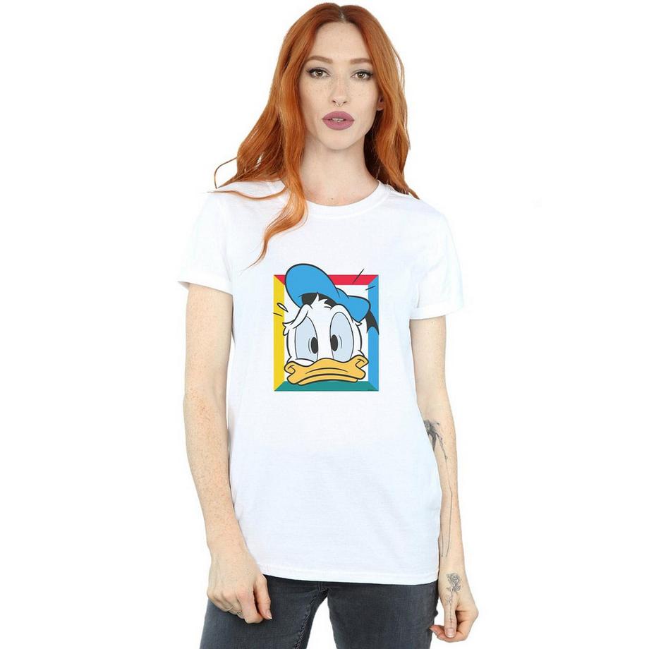 Disney Panicked Donald Duck bedrucktes T-Shirt  