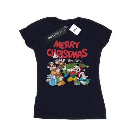 Disney Mickey Mouse And Friends Winter Wishes T-Shirt  