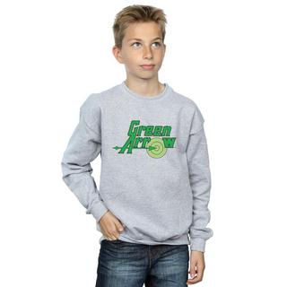 DC COMICS  Green Arrow Text Logo Sweatshirt 