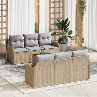 VidaXL Garten sofa poly-rattan  