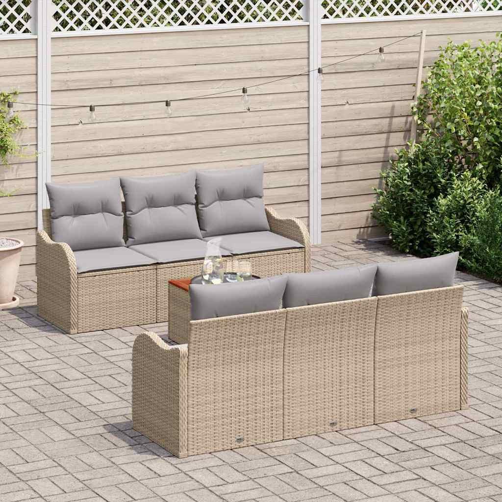 VidaXL Garten sofa poly-rattan  