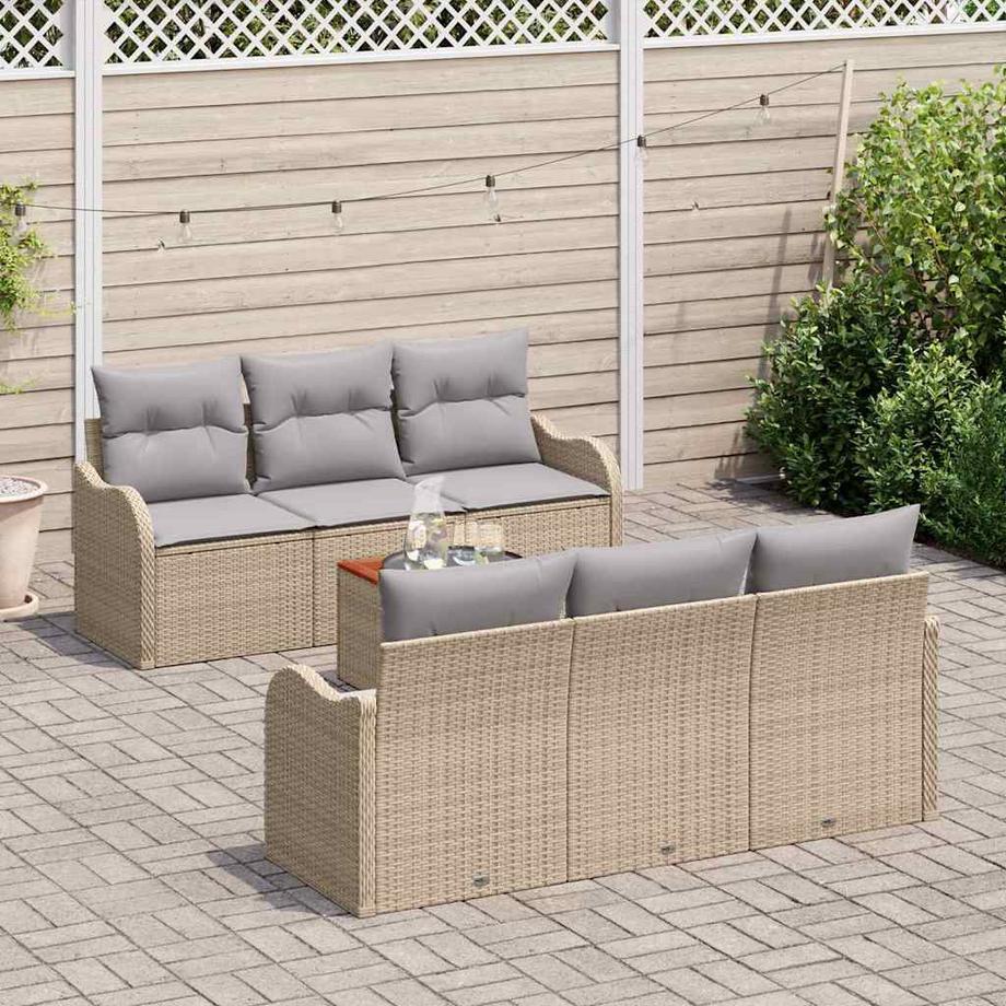 VidaXL Garten sofa poly-rattan  