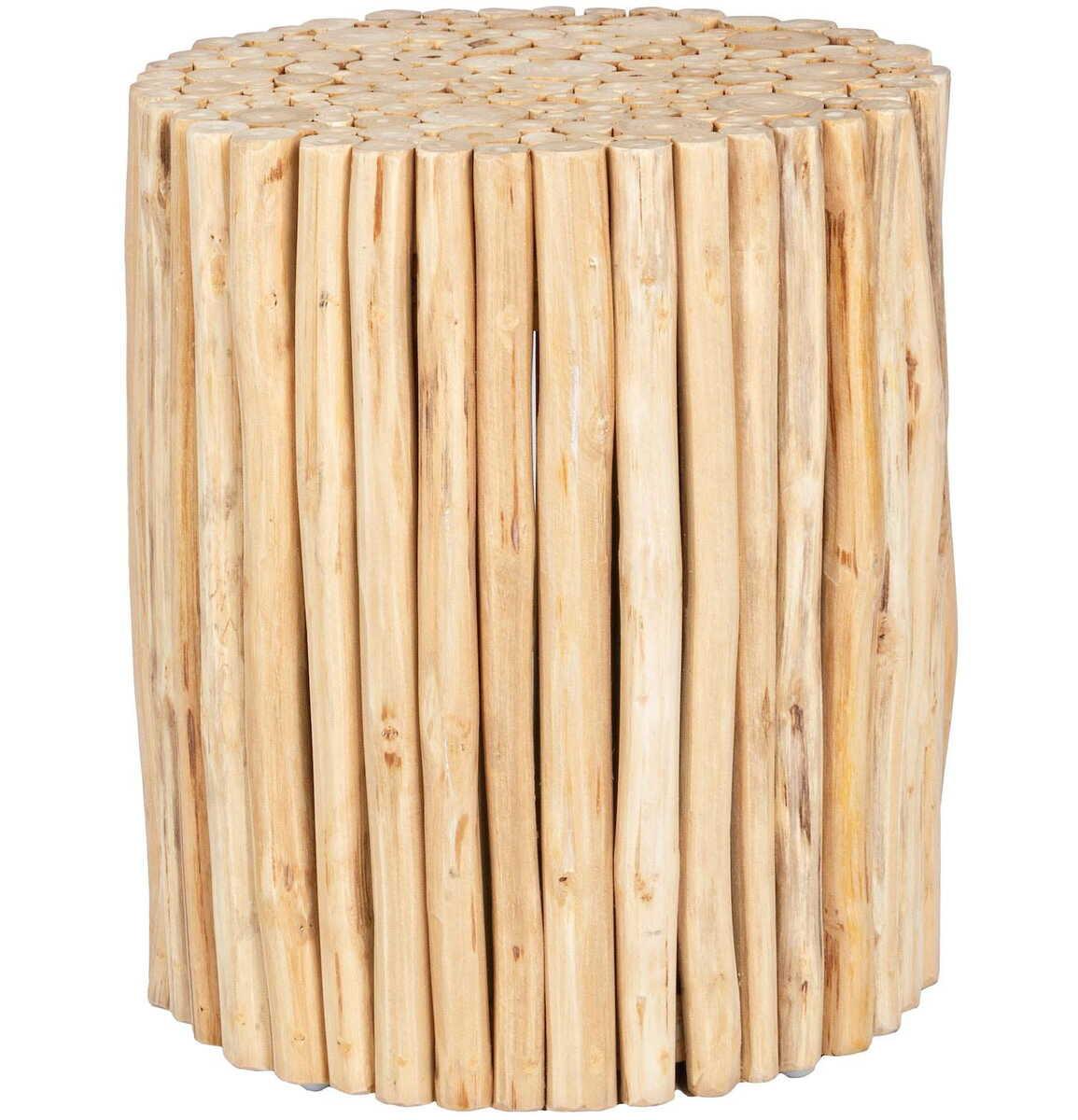 mutoni Table d&#039;appoint Guadalupe Naturel  