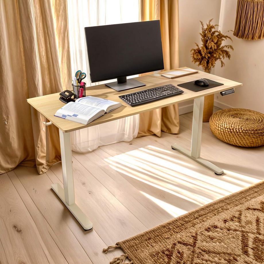 Arebos Bureau électrique réglable en hauteur avec fonction mémoire  